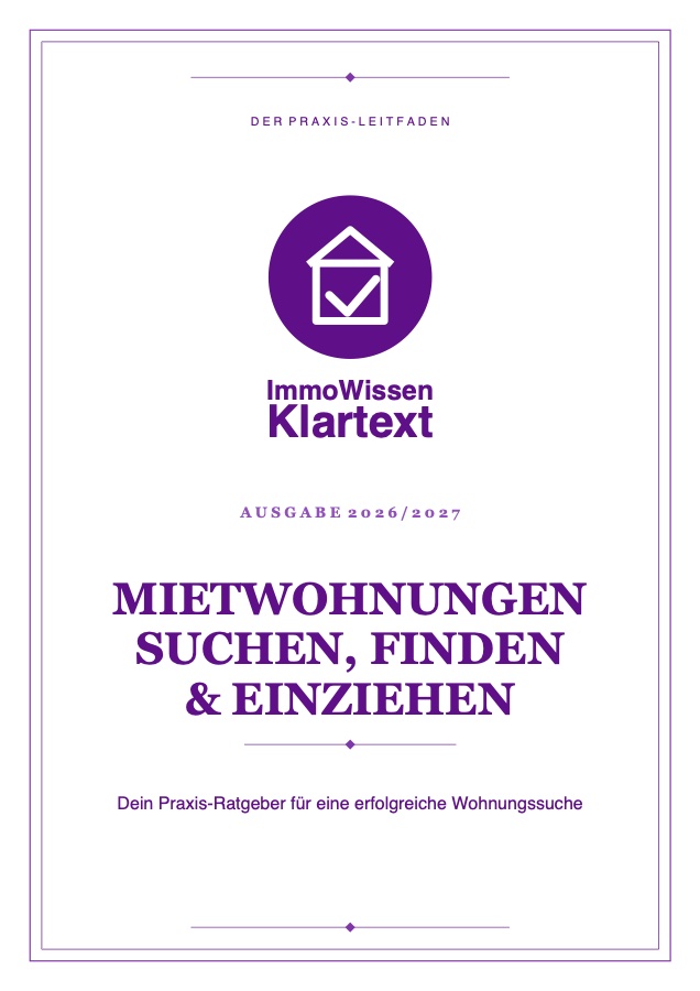 E-Book-Cover ImmoWissen Klartext: Mietwohnungen suchen, finden und einziehen